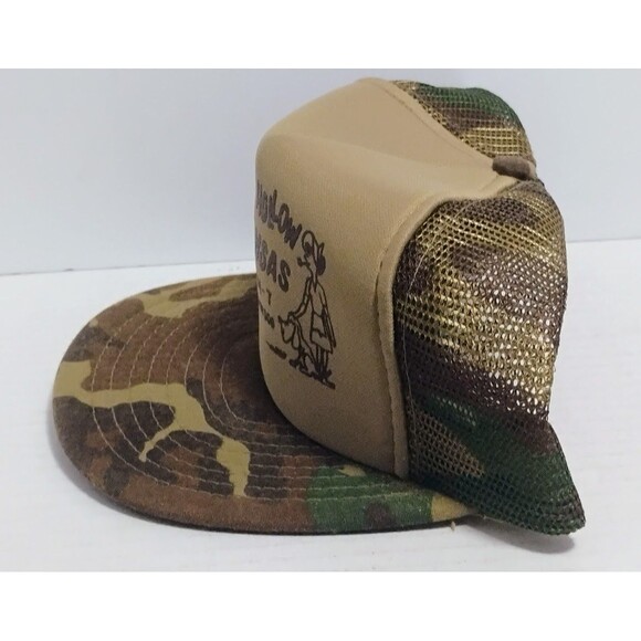 SPEEDWAY HATS BOOGER HOLLOW ARKANSAS TRUCKER FARMER CAMO MESH SNAPBACK CAP HAT - Picture 3 of 7